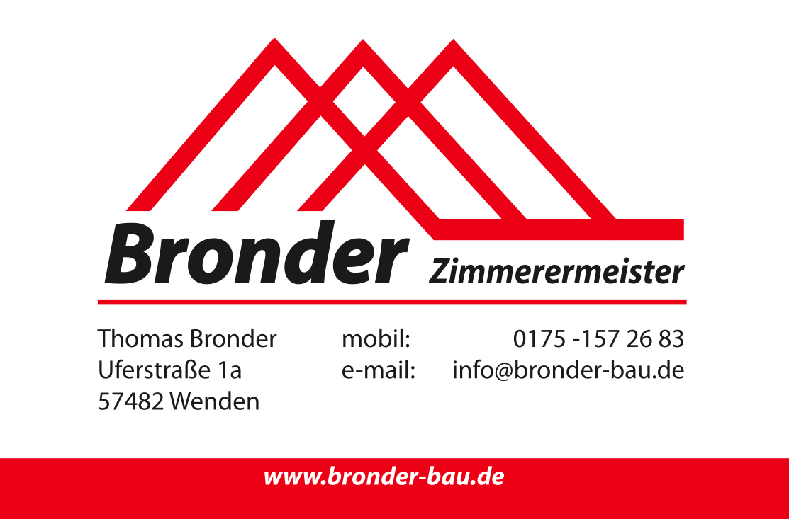bronder-bau.de - Thomas Bronder - 57482 Wenden